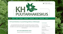 Desktop Screenshot of khpuutarhakeskus.fi